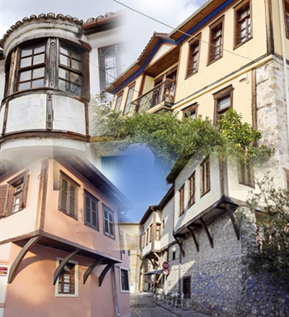 Buildings of traditional architecture in Old Xanthi